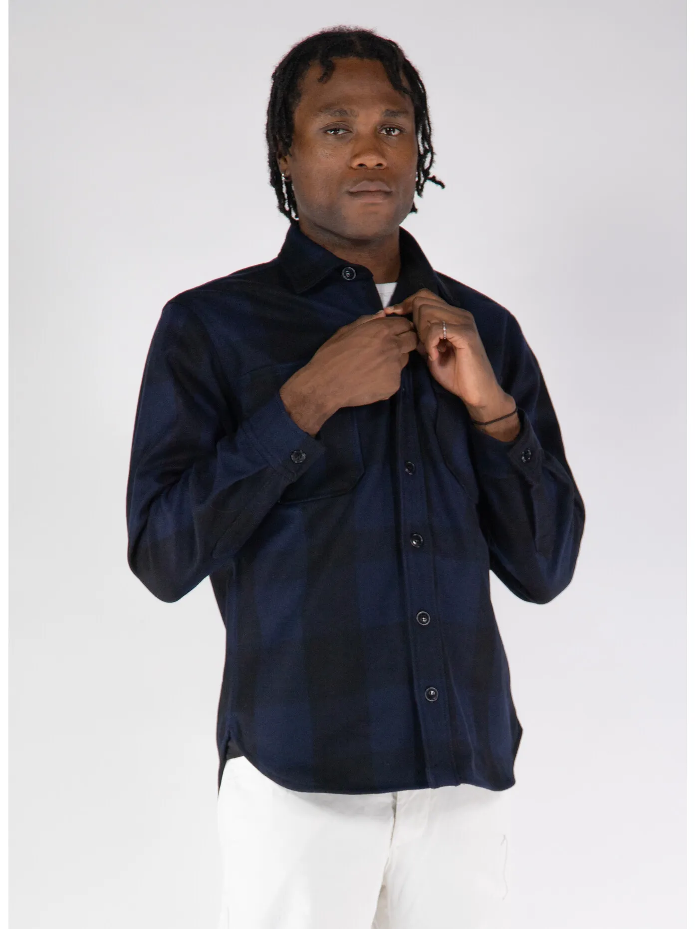     -CHESAPEAKES    -CAMICIA OUTDOOR WOOL-