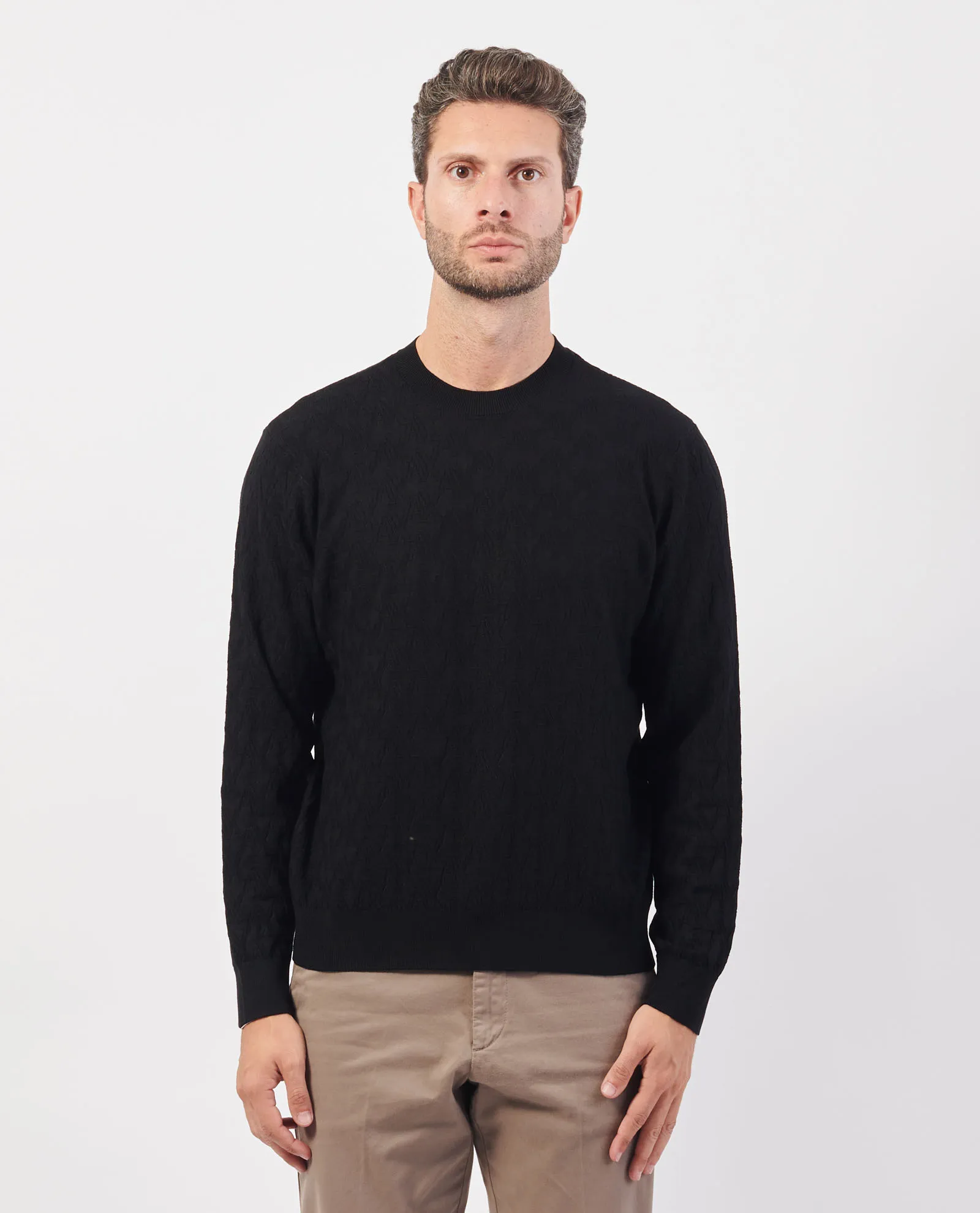 ARMANI EXCHANGE      Maglione girocollo Armani Exchange in cotone