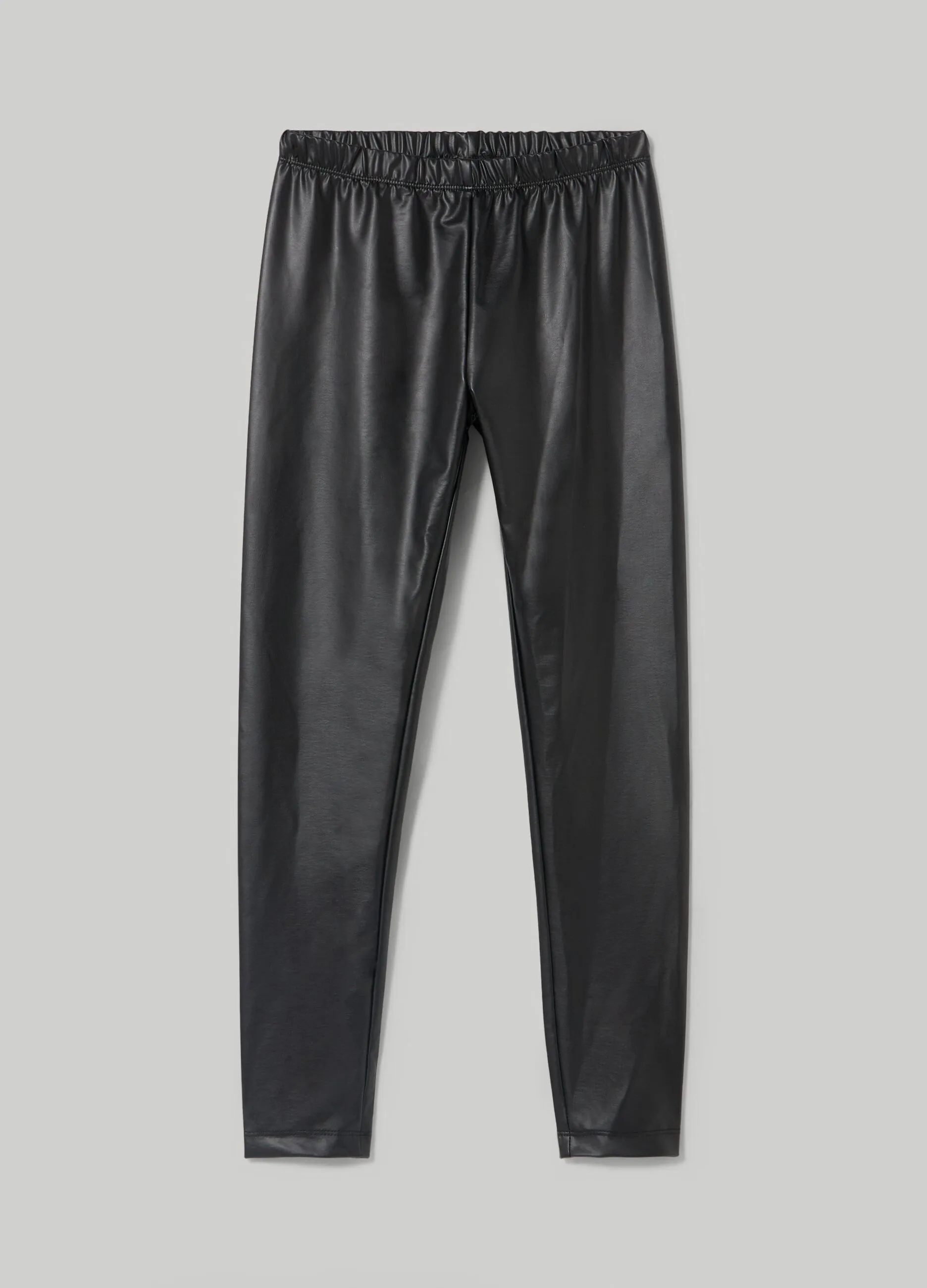 BLUKIDS  Leggings in eco pelle ragazza