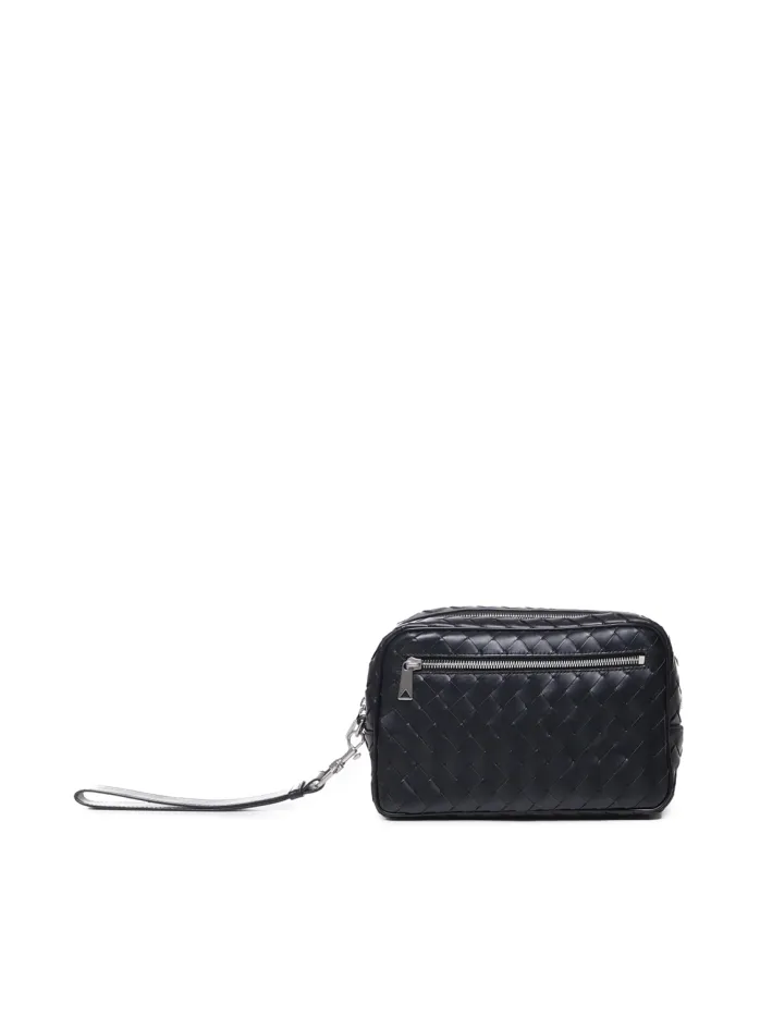 BORSA INTRECCIO IN PELLE DI VITELLO