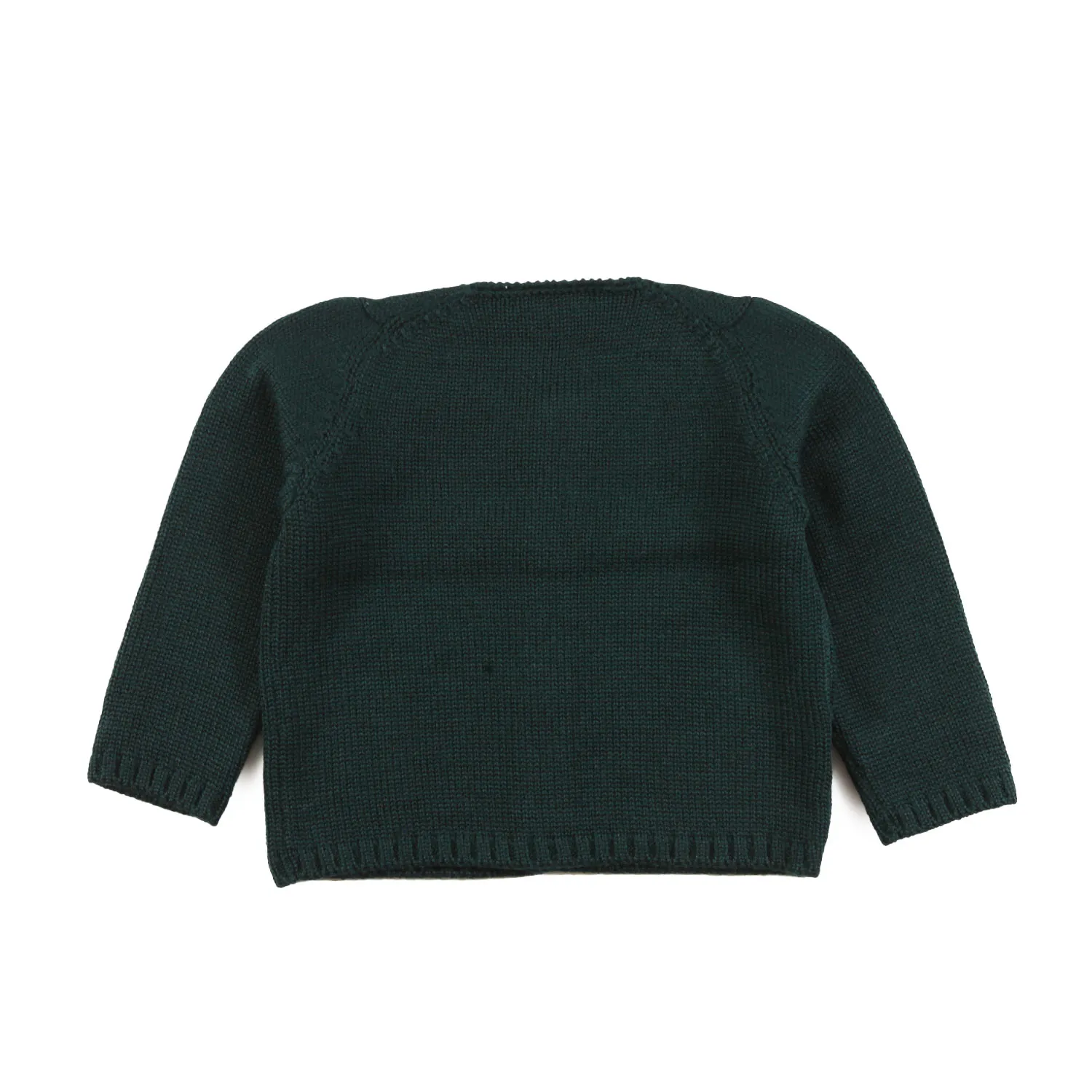 Cardigan Colibri Verde Scuro Bimba E Neonata