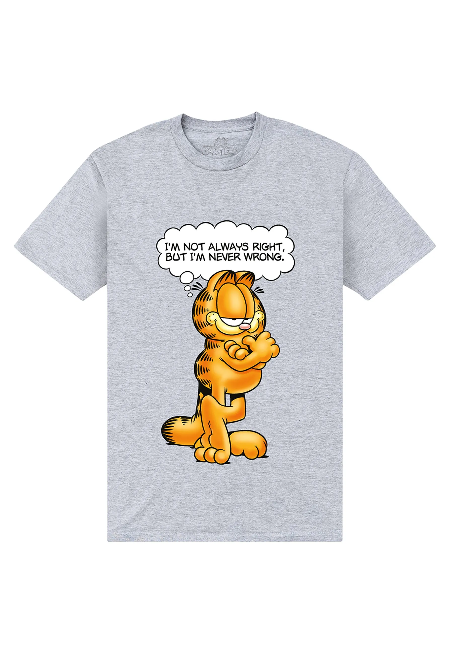 GARFIELD NEVER WRONG - T-shirt con stampa