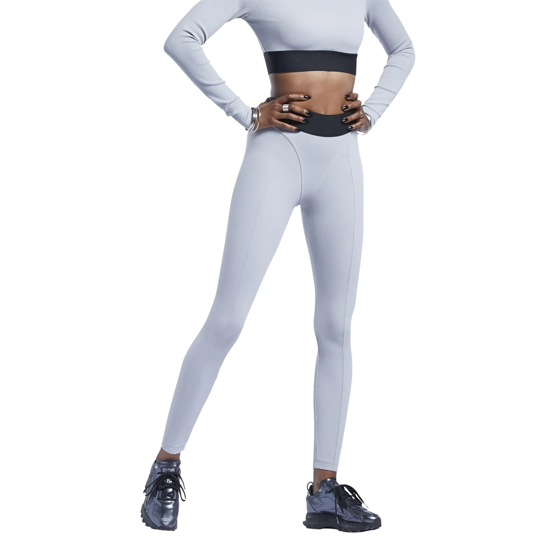 Leggings da donna Reebok Classics Cardi B Thick [Dimensione S]