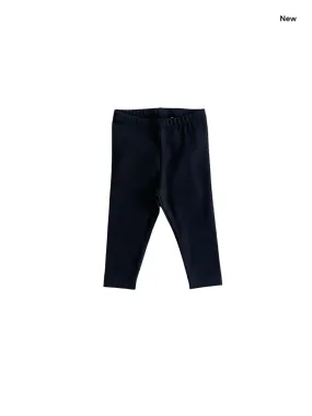 Leggings nero per neonata