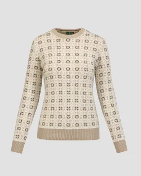 Maglione in lana da donna Chervo Nutella 66145-24d