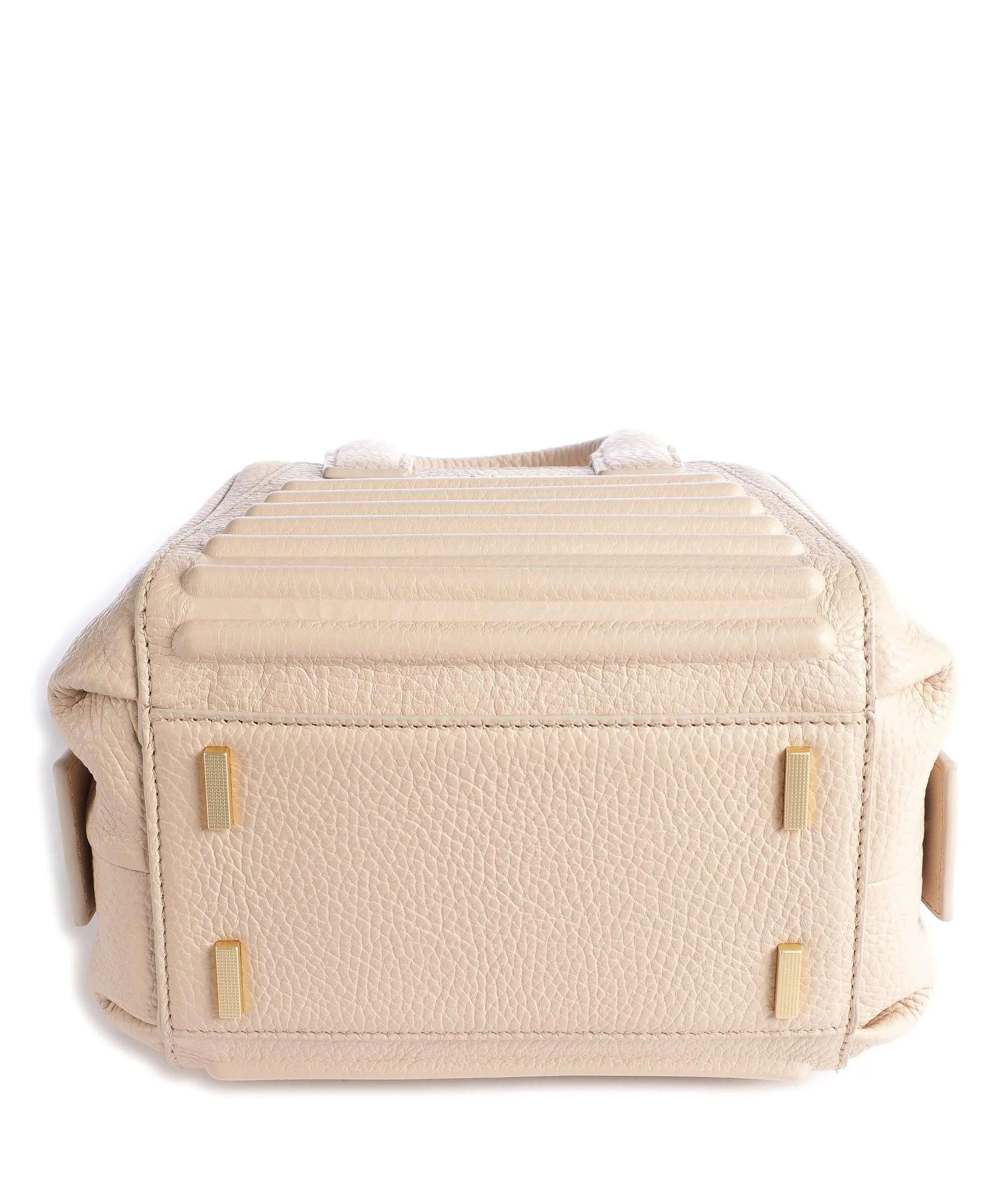  Mandarina Duck I-Con Borsa a tracolla pelle di vitello grana beige  