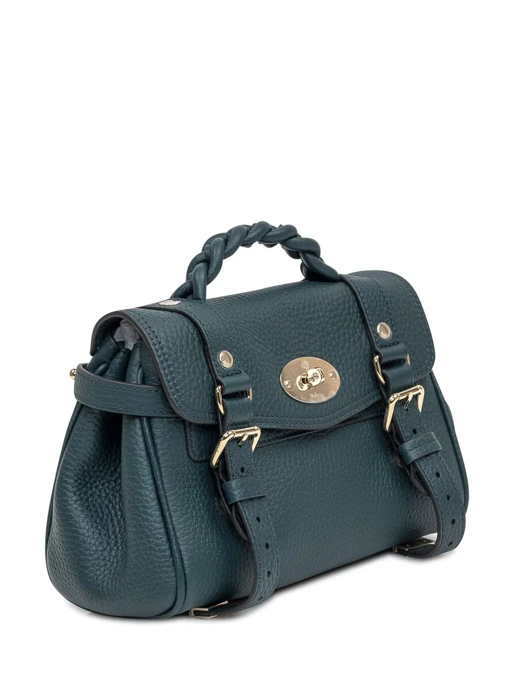 MULBERRY Borsa Mini Alexa Heavy Grain 