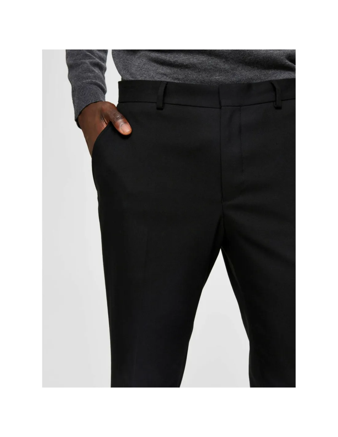 Pantaloni neri uomo Selected