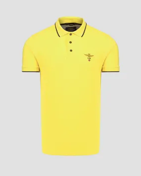 Polo gialla da uomo Aeronautica Militare 241po1308p82-57490