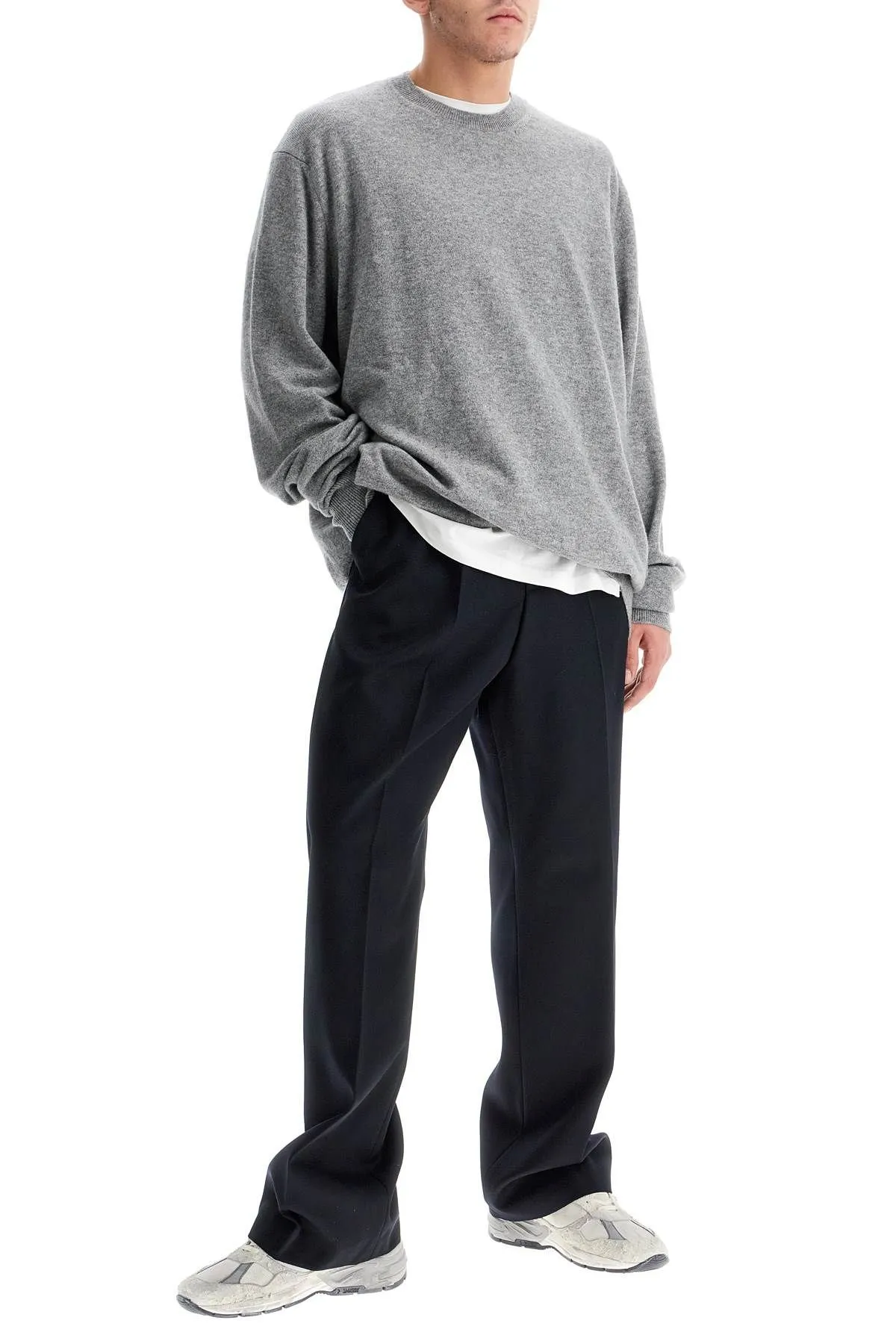 Pullover in filato di lana