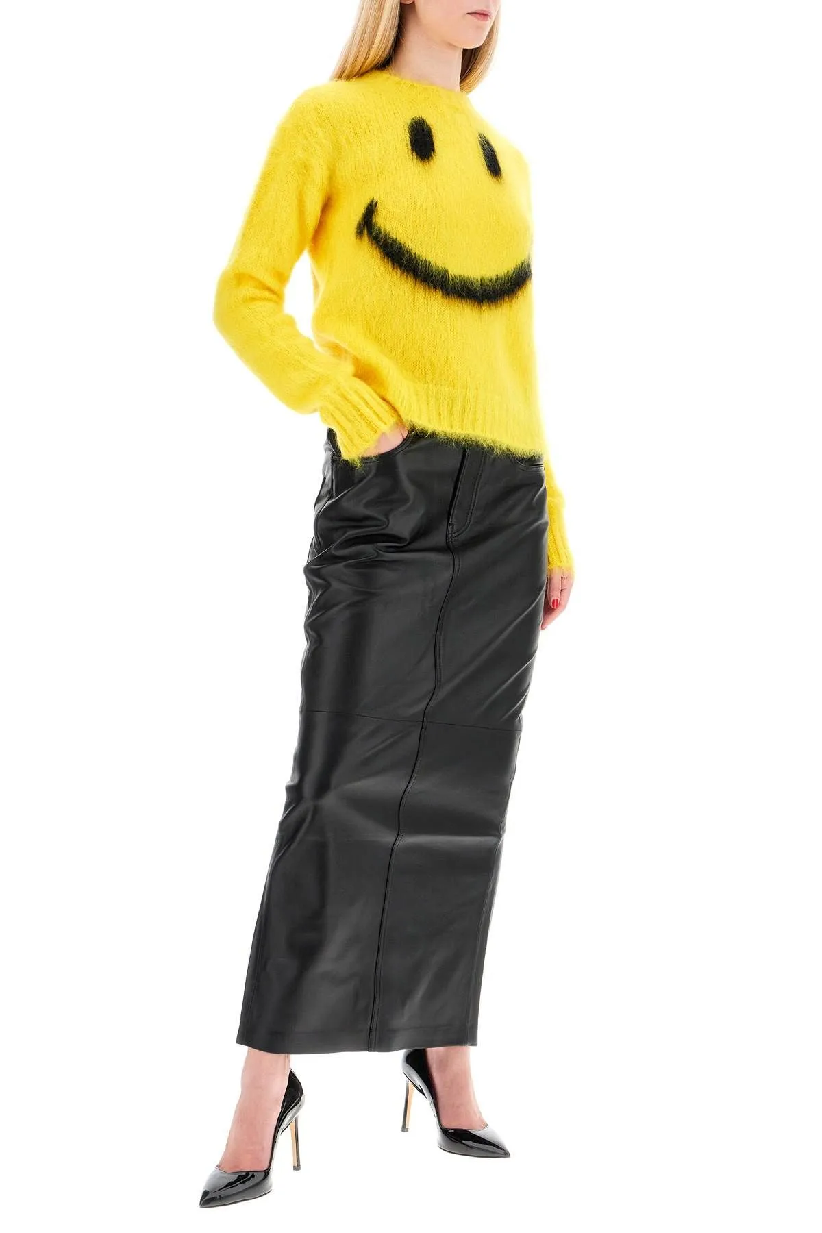 Pullover in mohair Smiley
