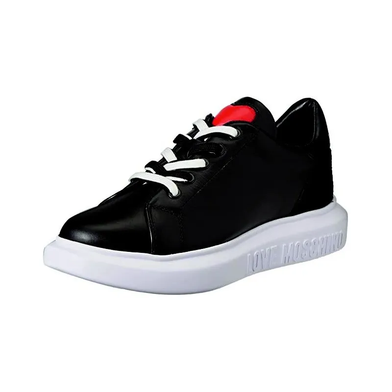 SCARPE DA DONNA IN PELLE LOVE MOSCHINO