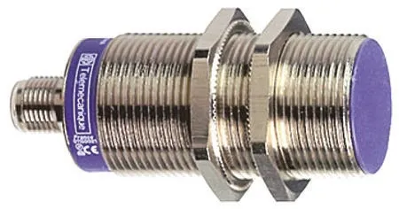 Sensore di prossimità Cilindro filettato Telemecanique Sensors, M30, rilevamento 10 mm, 12 → 48 V c.c.