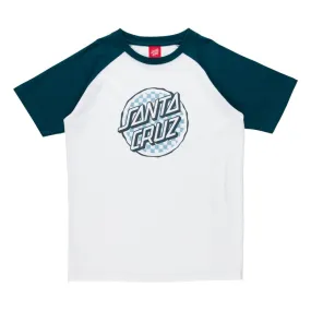 T-shirt Santa Cruz Breaker Check Dot Front Youth Custom