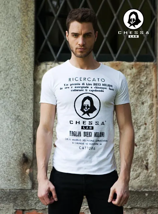 T-SHIRT WANTED UOMO