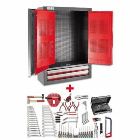 Usag 502 R2/B5 - Armadio con assortimento 496 B5 per autoriparazione (118 pz)