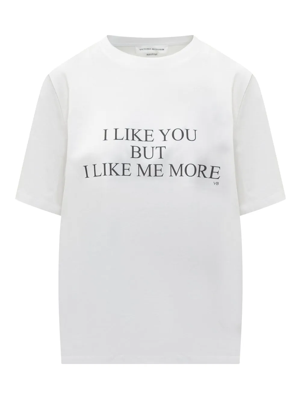 VICTORIA BECKHAM T-Shirt Slogan 