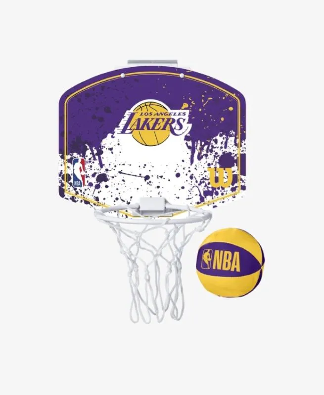 WILSON NBA TEAM MINI HOOP LOS ANGELES LAKERS